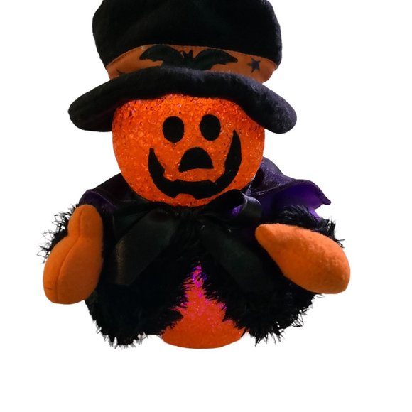 Light-up Halloween  Table top Pumpkin Man - Picture 10 of 10
